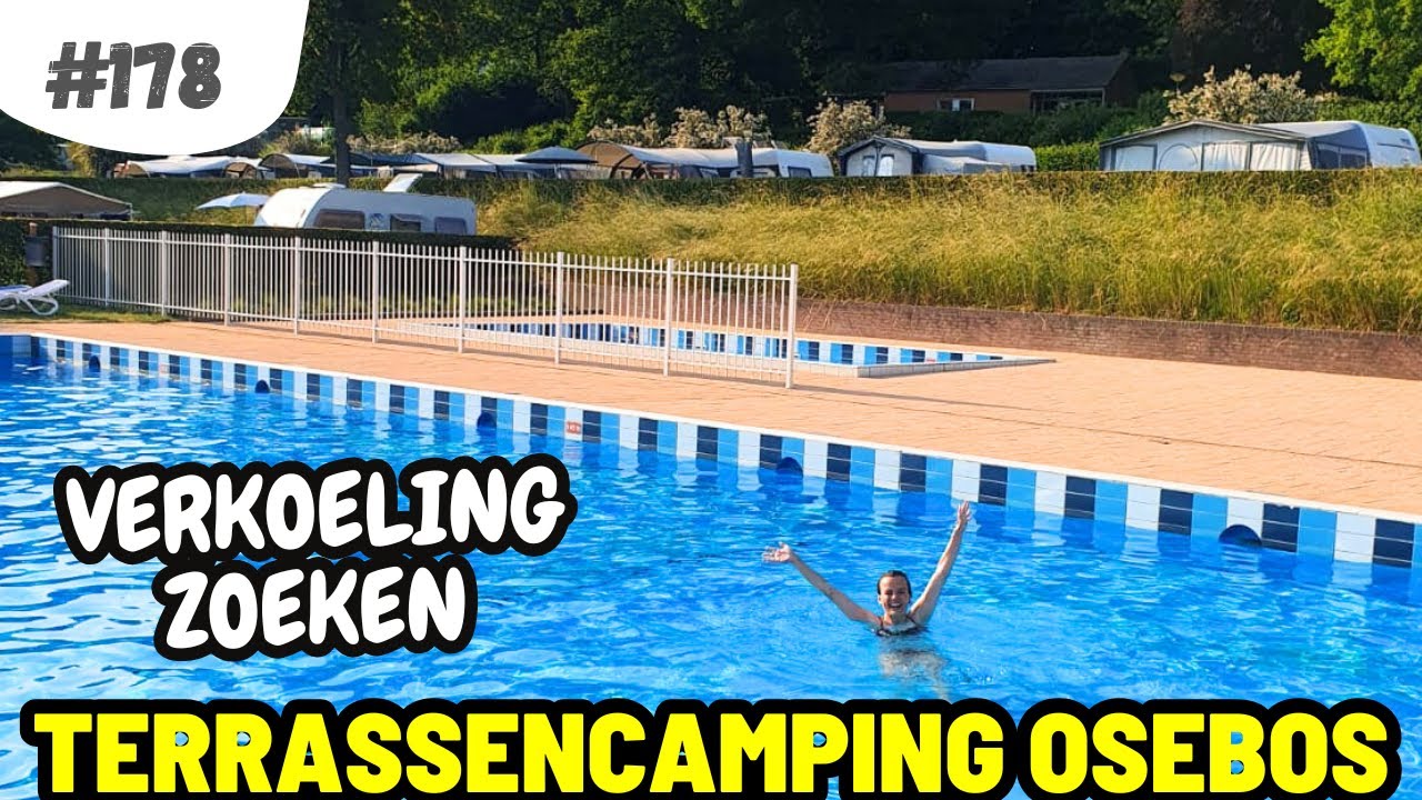 #178 VERKOELING ZOEKEN IN HET ZWEMBAD🥵 Terrassencamping Osebos (Gulpen)