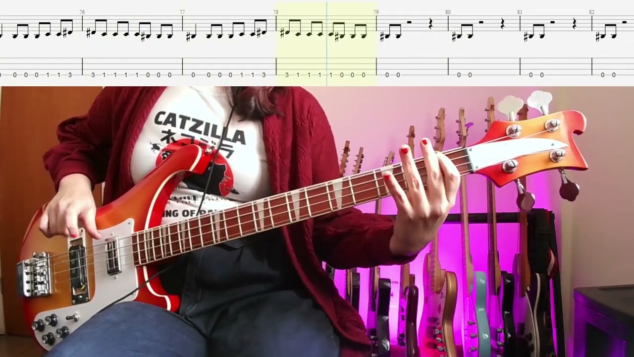 Slayer - Mandatory Suicide (Bass Cover With Tabs)