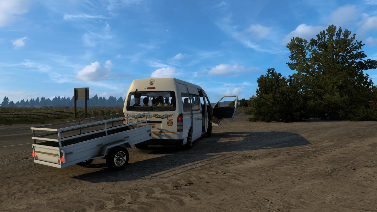 Toyota Quantum HIACE Ses'fikile Mod with Trailer - Long Distance Taxi | CATA