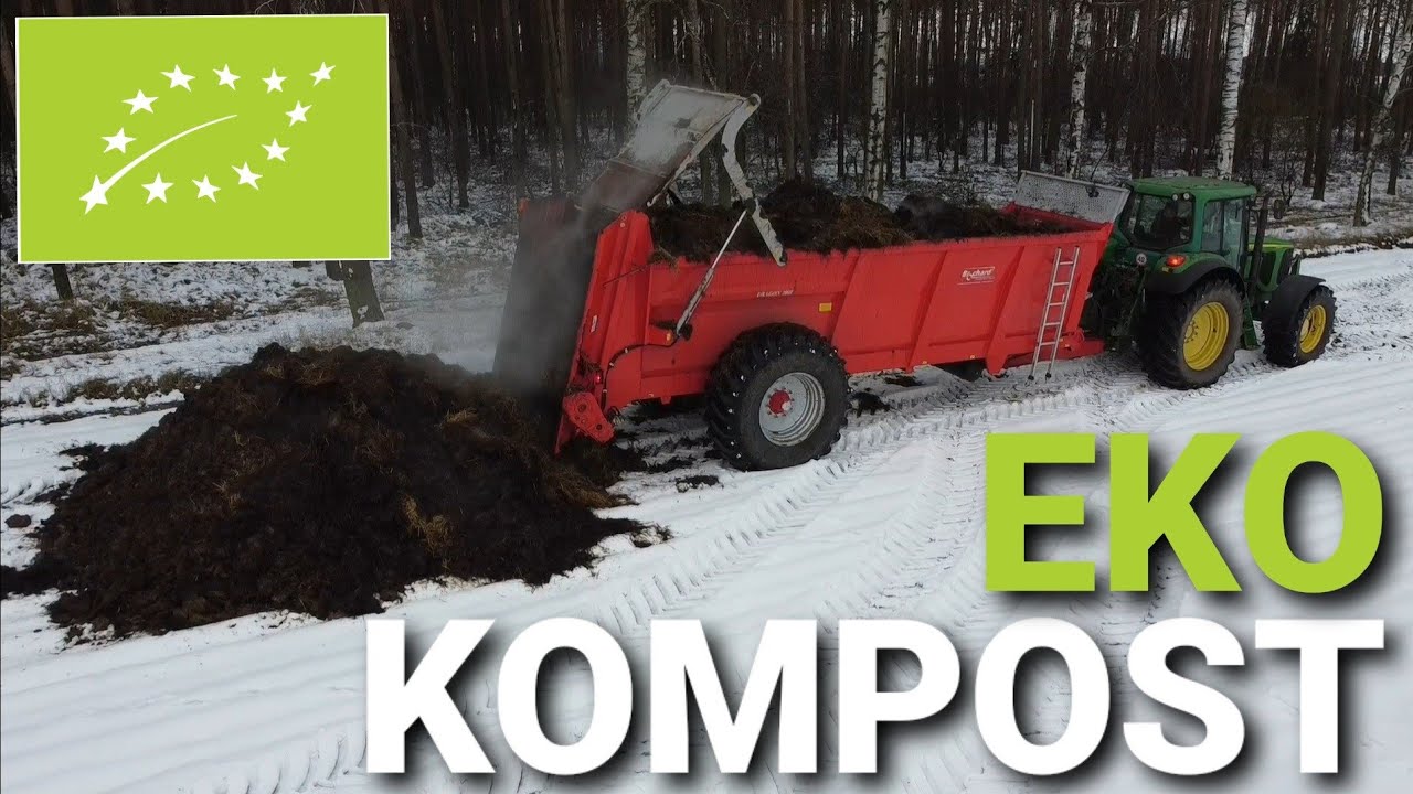 Wywóz OBORNIKA na pole - EKO kompost / Kilka słów od Taty Ksawerego :)  john deere / Brochard