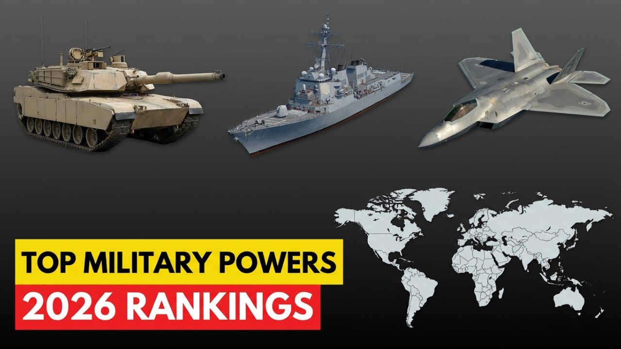 Strongest Militaries 2026: Global Power Rankings & Ranks