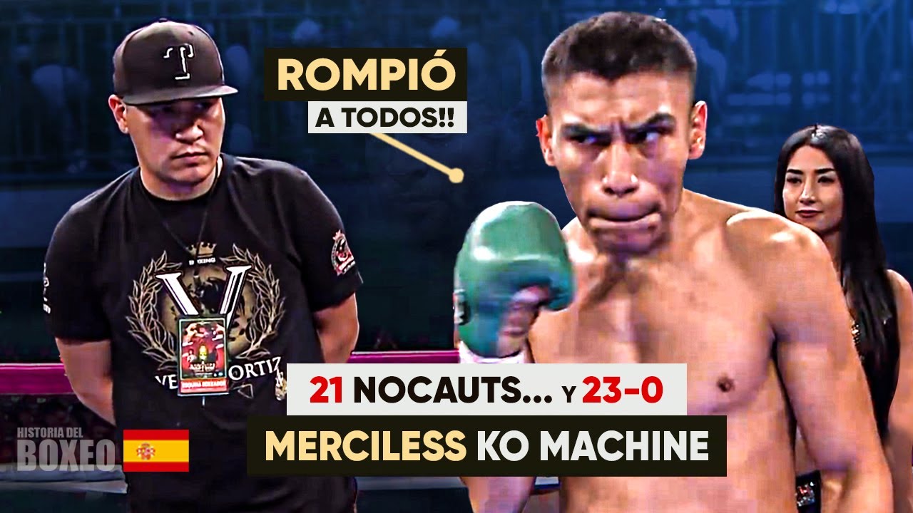 ¡Este Es El Joven Boxeador Que Siempre Gana Por KO Al 100%! Súper Brutal