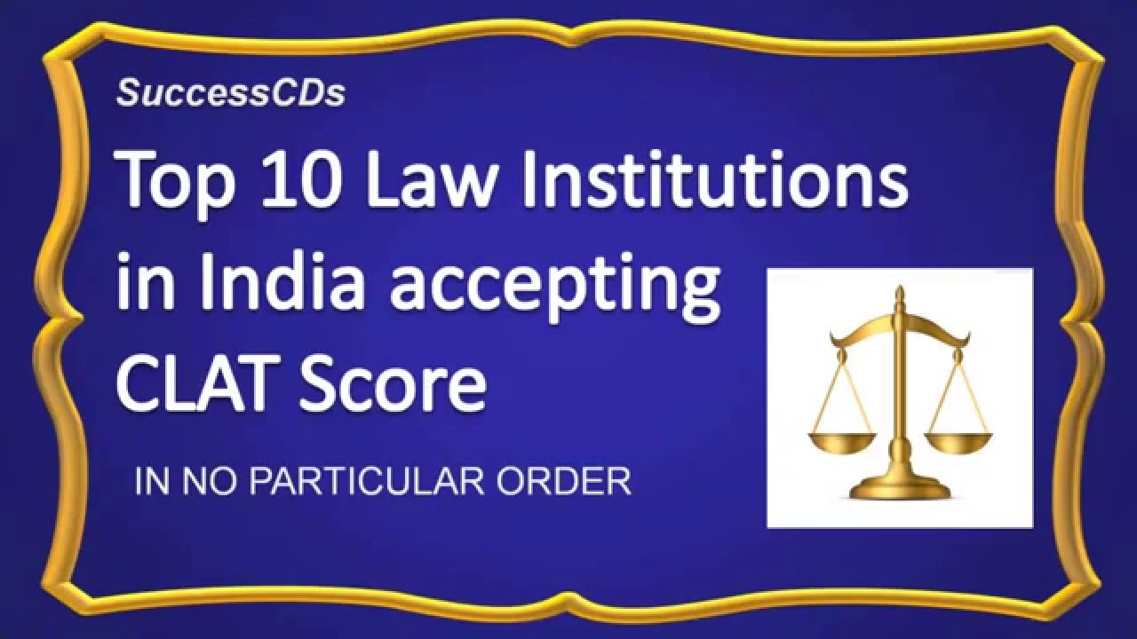 Top 10 CLAT Universities | Top National Law Universities | Law School  Ranking