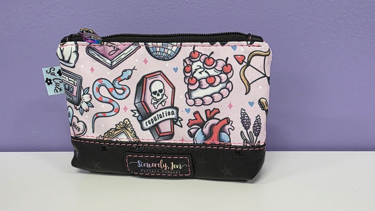 No Longer Live - Color Blocked Midnight Kiss Pouch LIVE SEW!