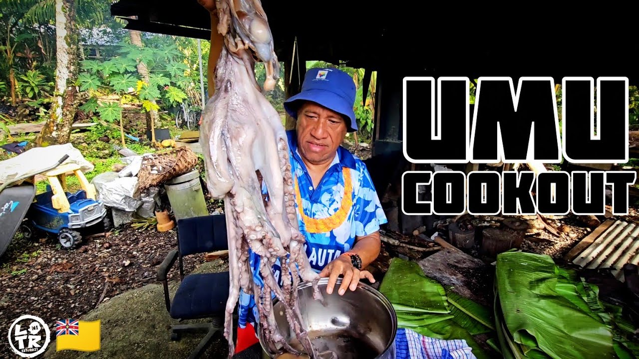Octopus + Local Delicacies Baked In The Semi Traditional Umu!