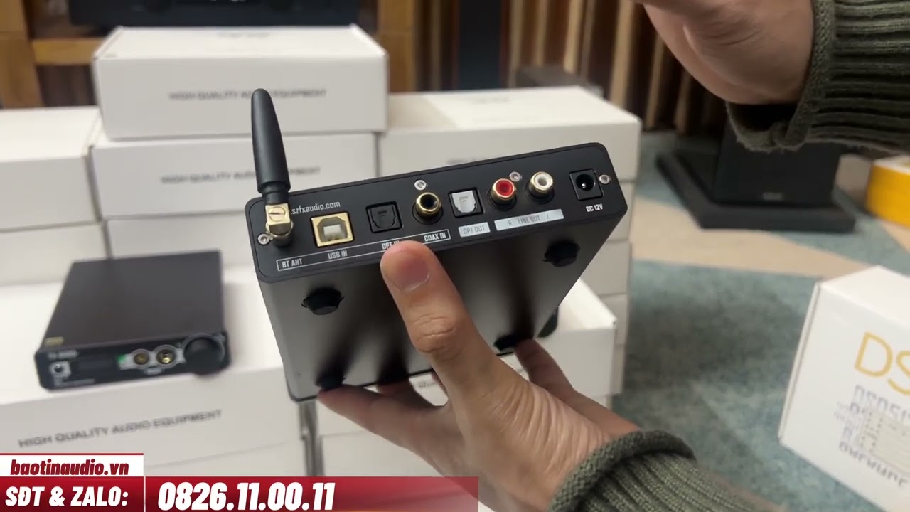 Ra Mắt Dòng Dac Hot 2024 Fxaudio DR07 MQA Quá Vượt Trội Về Hiệu Năng