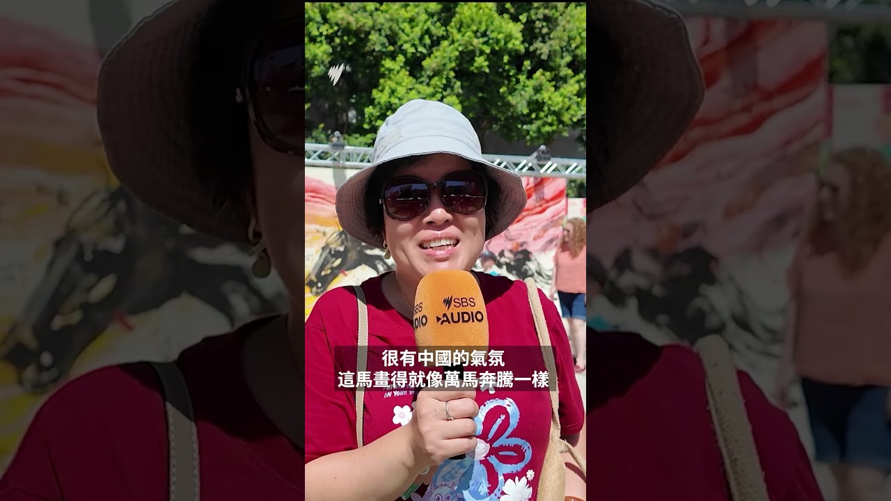 雪梨華人區迎火馬年 華裔藝術家現場創作 | SBS中文