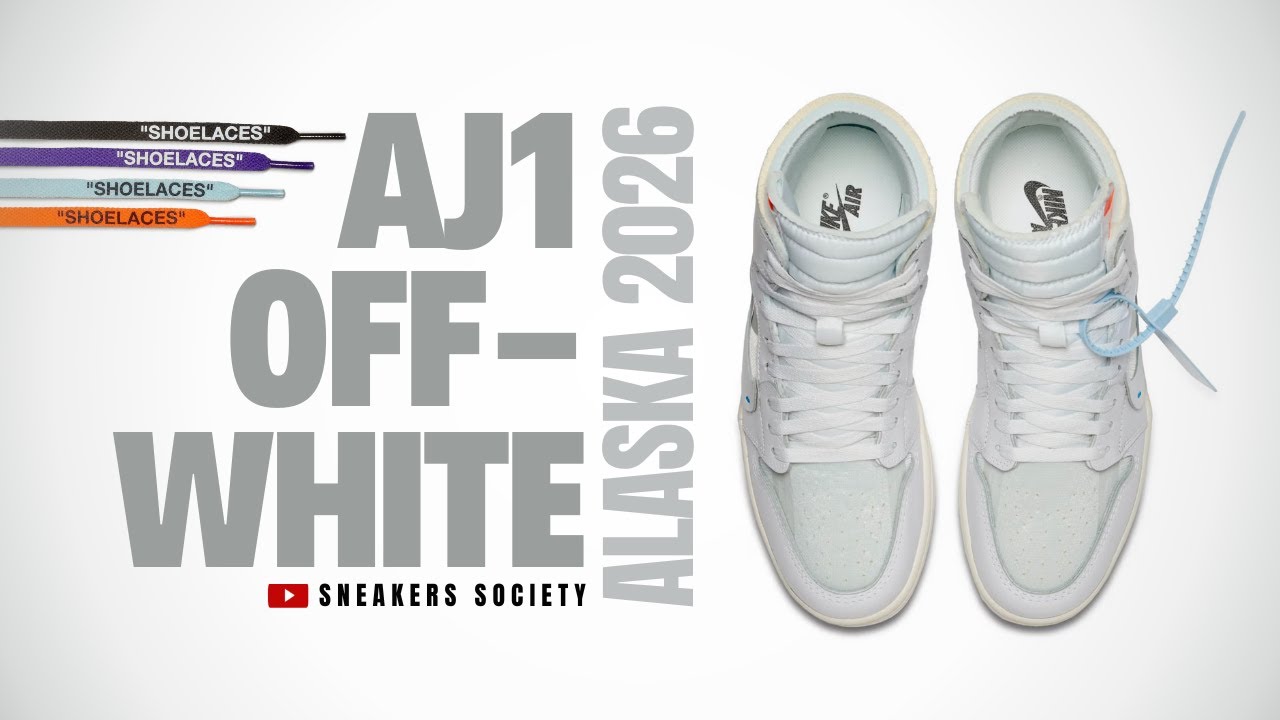 ALASKA 2026 Off White&trade; x Air Jordan 1 High OG | DETAILED LOOK + PRICE