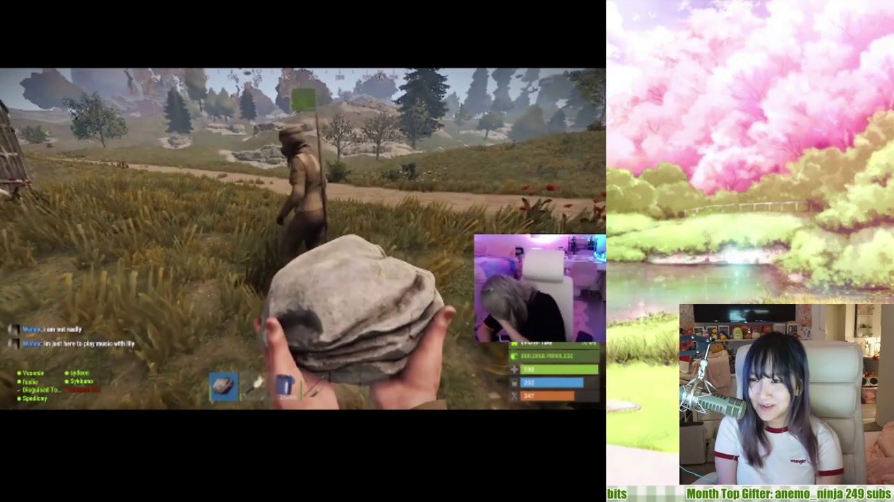 Aria Saki Reacts to OfflineTV and Friends-some rust moments