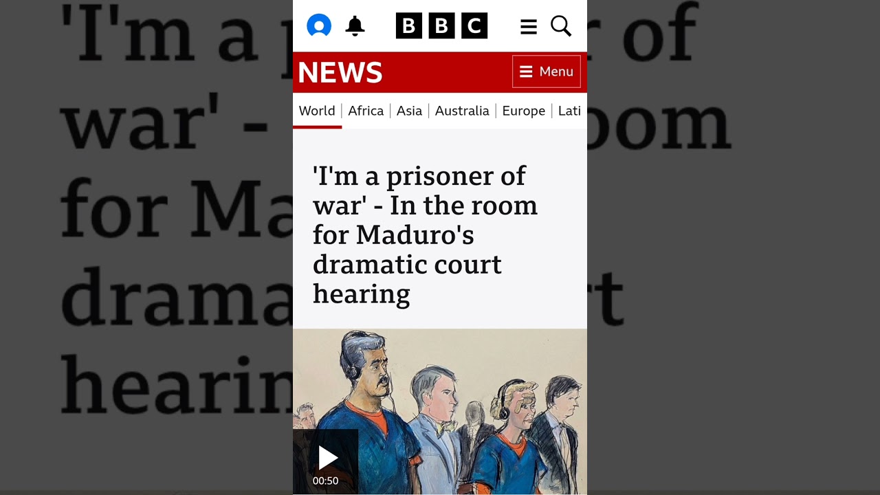 Президент Венесуэлы Мадуро заявил в американском суде: «Я по-прежнему президент», и не признал се...