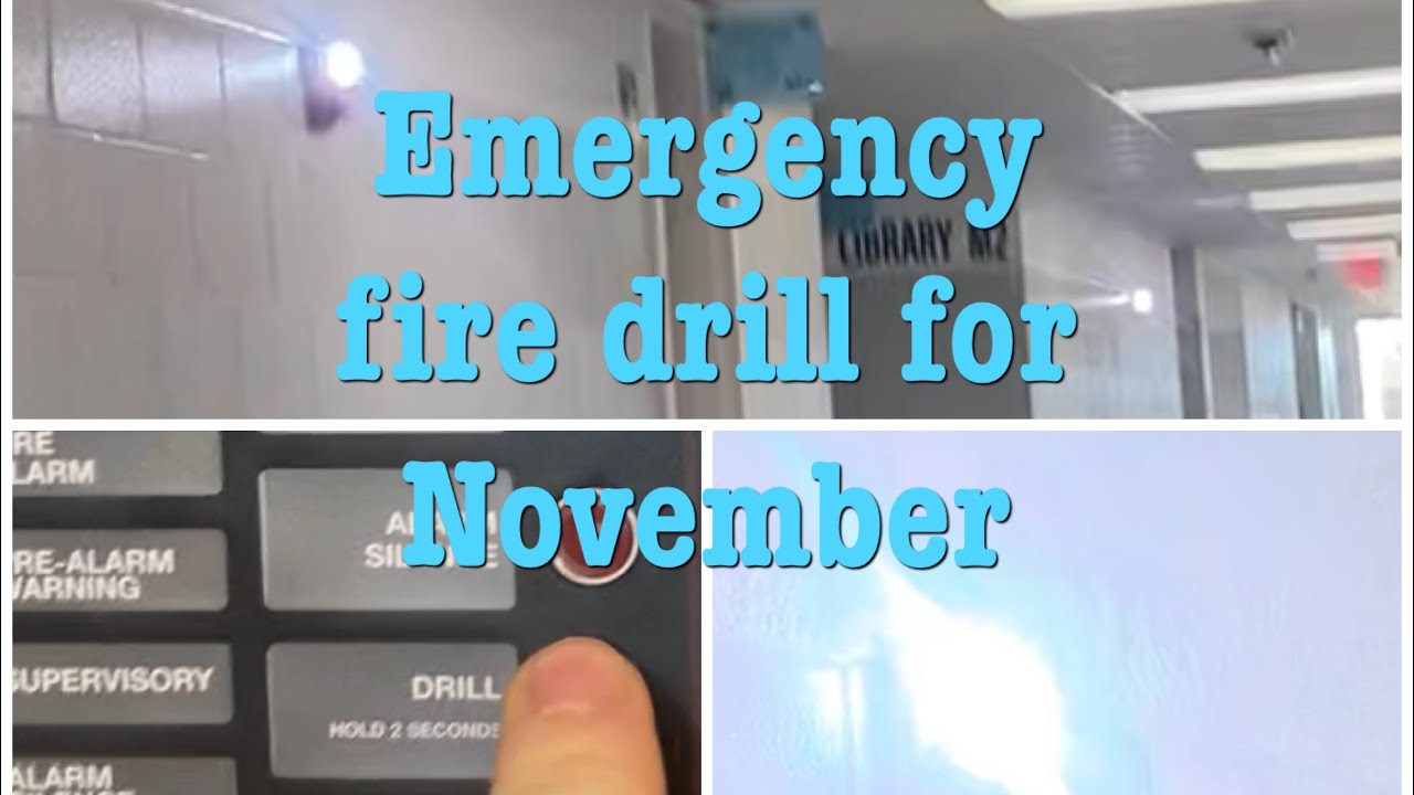 November fire drill (Gentex)