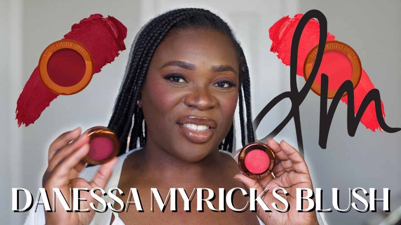 Blush for every skin tone? | Trying the NEW Danessa Myricks Yummy Skin Blurring Balm Powder Flushed