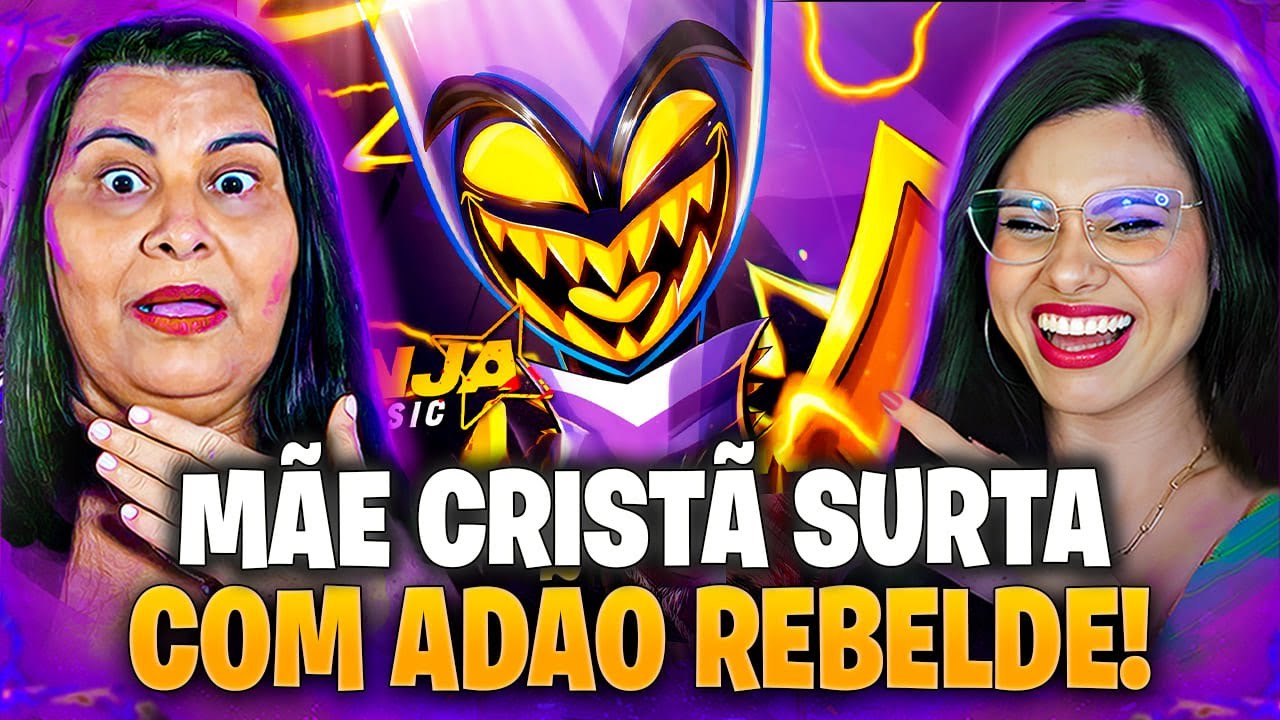 ELA FICOU SEM CHÃO COM ADÃO! 😱 (Hazbin Hotel) Celestial | Ninja
