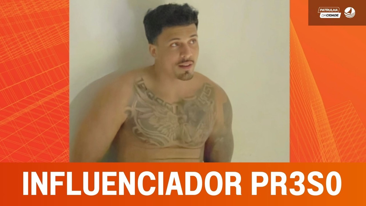 Influenciador é PR3S0 suspeito de ASS4LTO em Mossoró