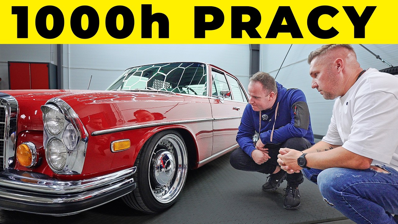 Oryginalny Mercedes-Benz W108 z ciekawą historią!