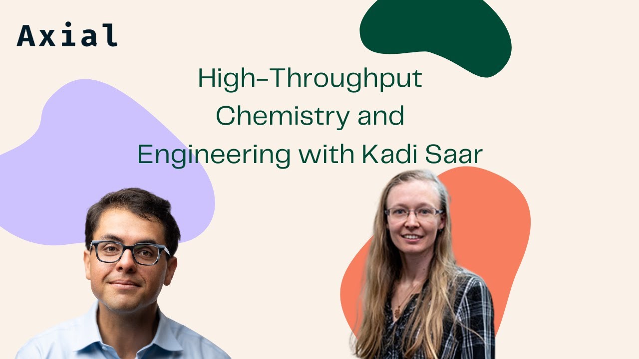 High-Throughput Chemistry and Engineering with Kadi Saar