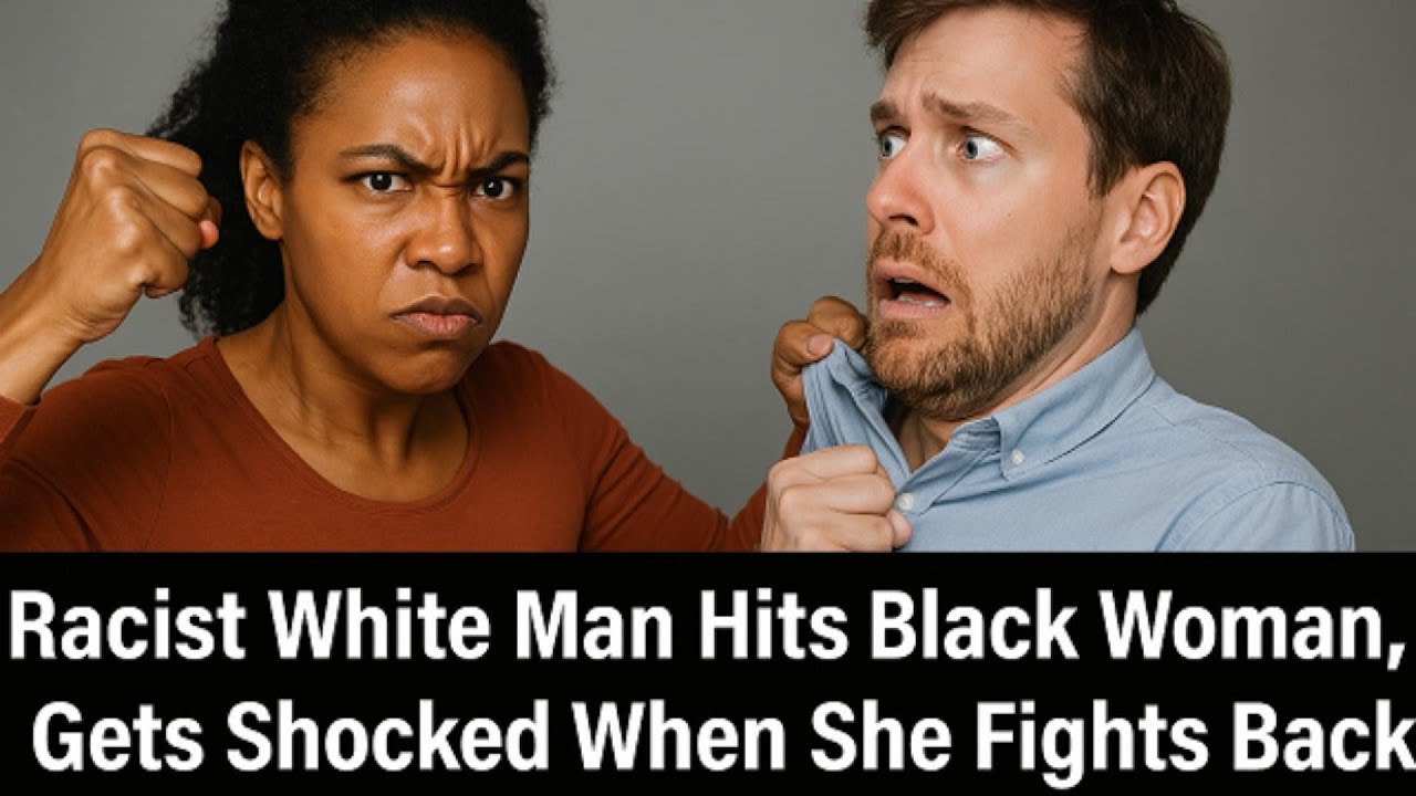 Racist White Man Hits Black Woman&mdash;Racial Discrimination Backfires as She Fights for Justice Boldly