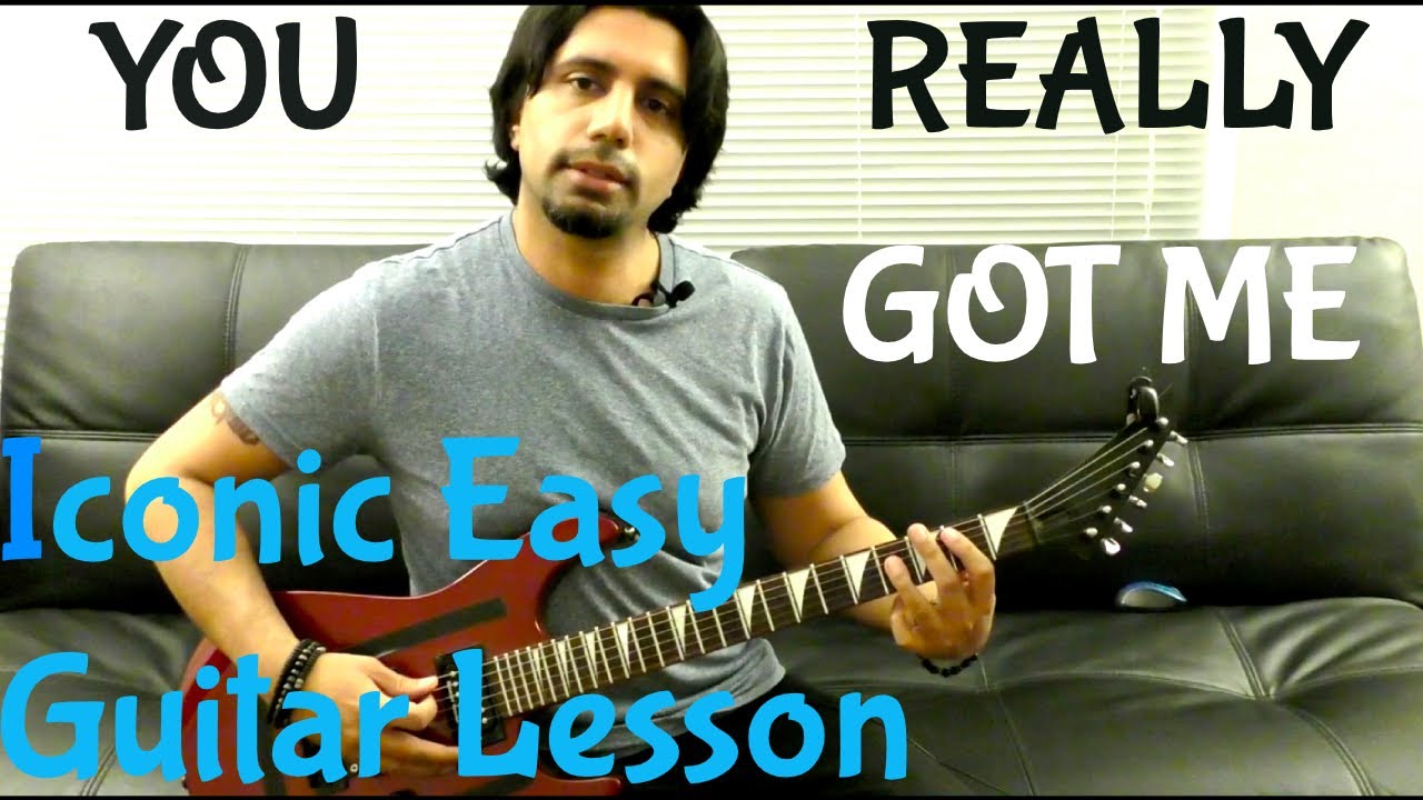 How to Play You Really Got Me on Guitar by Van Halen