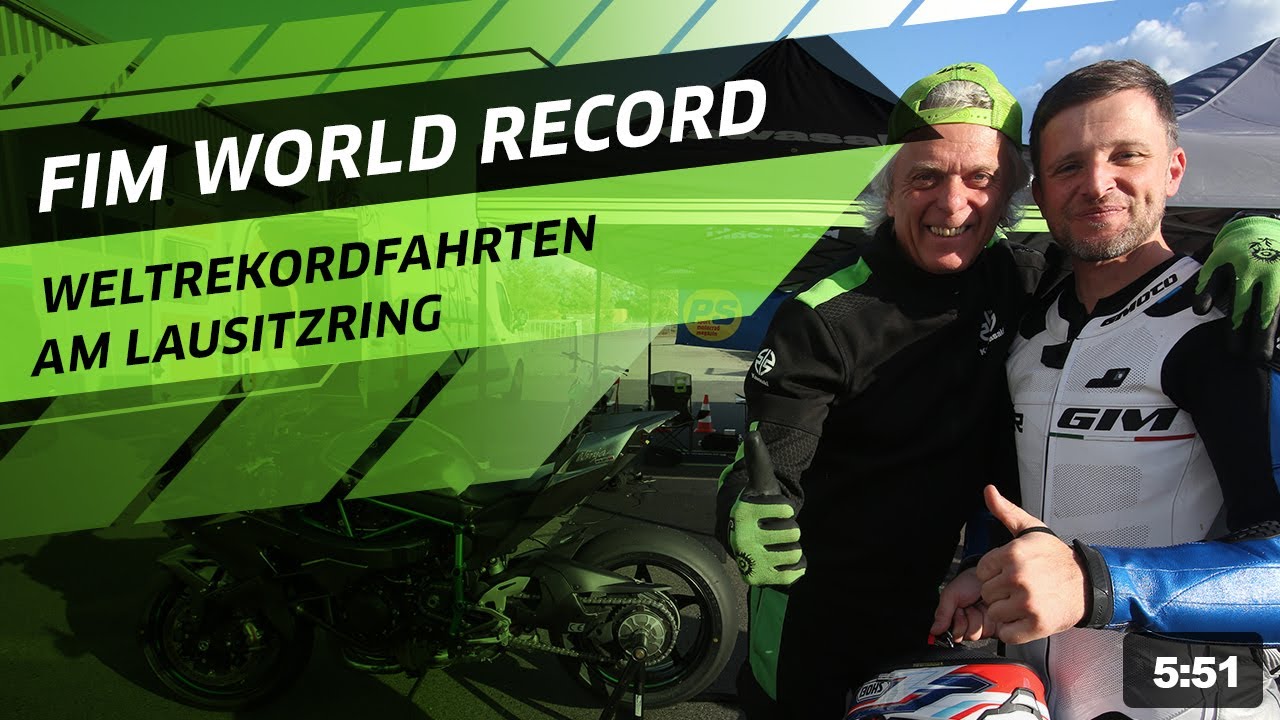 WELTREKORDE! Kawasaki Ninja H2R und Z H2 sahnen bei den 