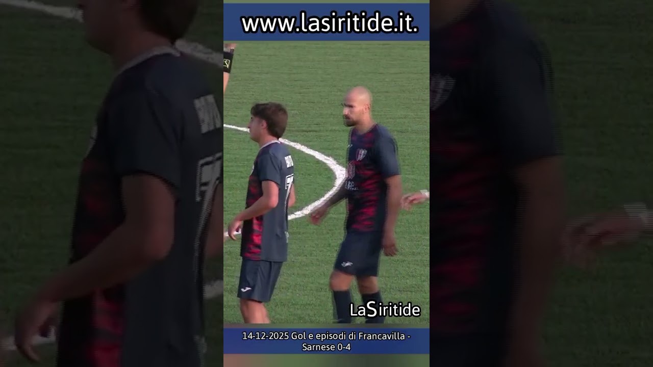 14-12-2025 Gol e episodi di Francavilla - Sarnese 0-4