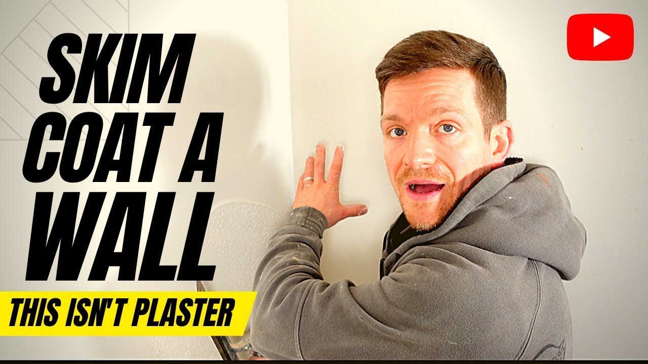 How To Skim Coat A Wall  **This ISN'T PLASTER | New Products & Methods to Skimming A Wall
