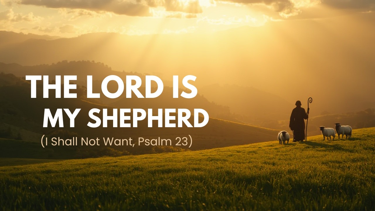The Lord Is My Shepherd (I Shall Not Want) | Gospel Praise Song | Psalm 23
