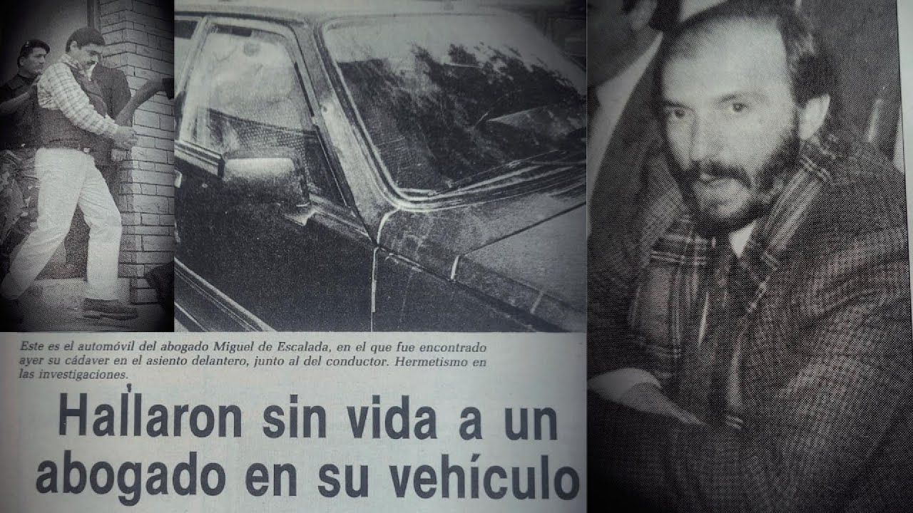 Miguel de ESCALADA/ El ABOGADO silenciado que iba a DENUNCIAR a ...