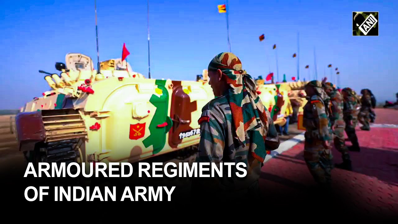 Indian Army showcases the operations of armoured regiments