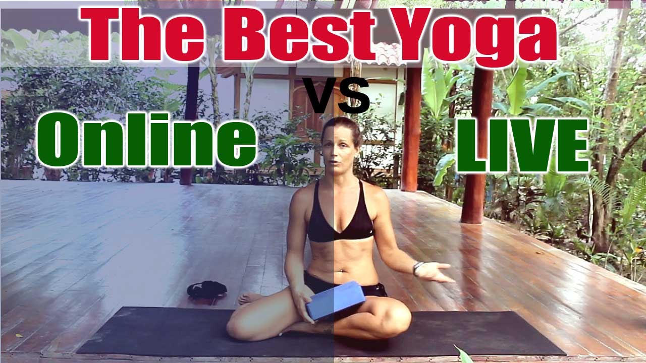 Practicing Yoga  - Online Internet Videos Vs Live Classes - Which Is Better?