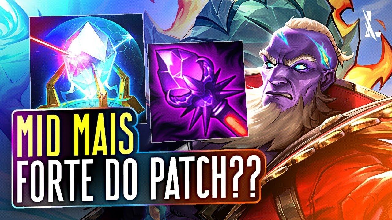 RYZE É ATUALMENTE O MELHOR MID DO PATCH?? O PROJETOR DÁ MUITO STATUS!! | LoL Wild Rift 