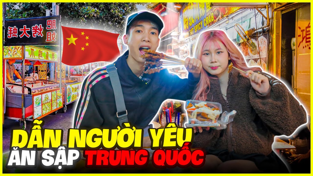 Đức Mõm | Dẫn Người Yêu 2k8 Trải Nghiệm Đồ Ăn Đêm Trung Quốc !!!