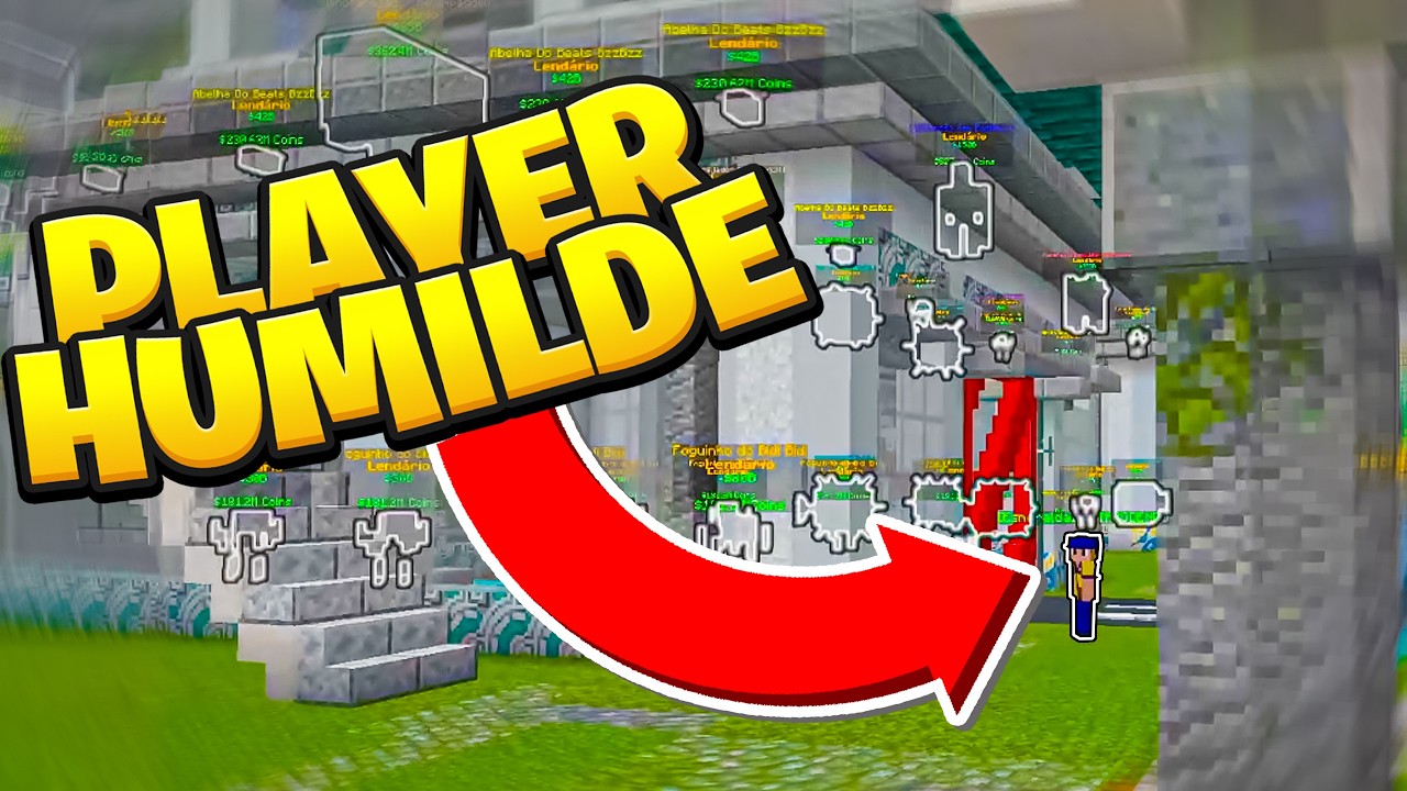 ⭐Minecraft : Apenas um player humilde no brainrot...