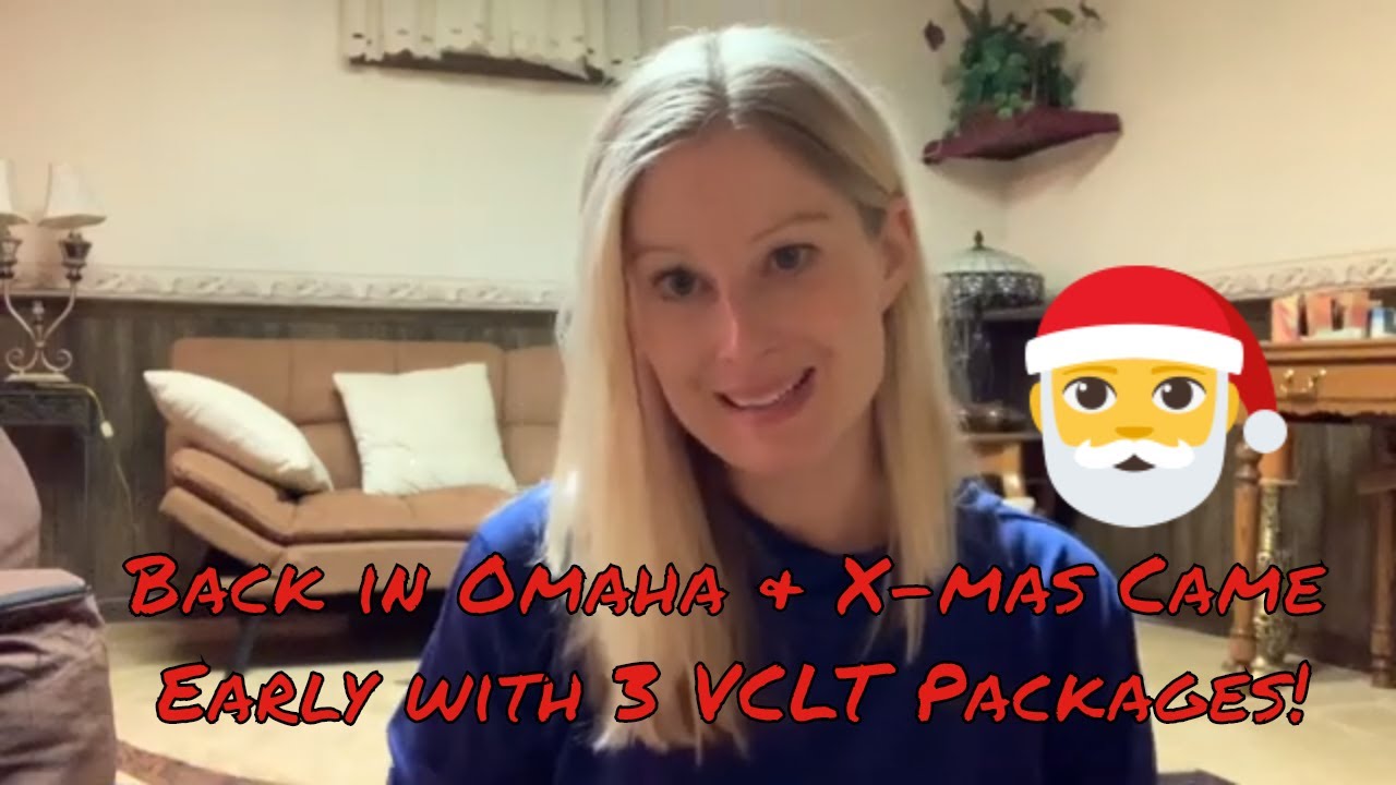 I'm Back in Omaha & Christmas Came Early with 3 VCLT Packages!