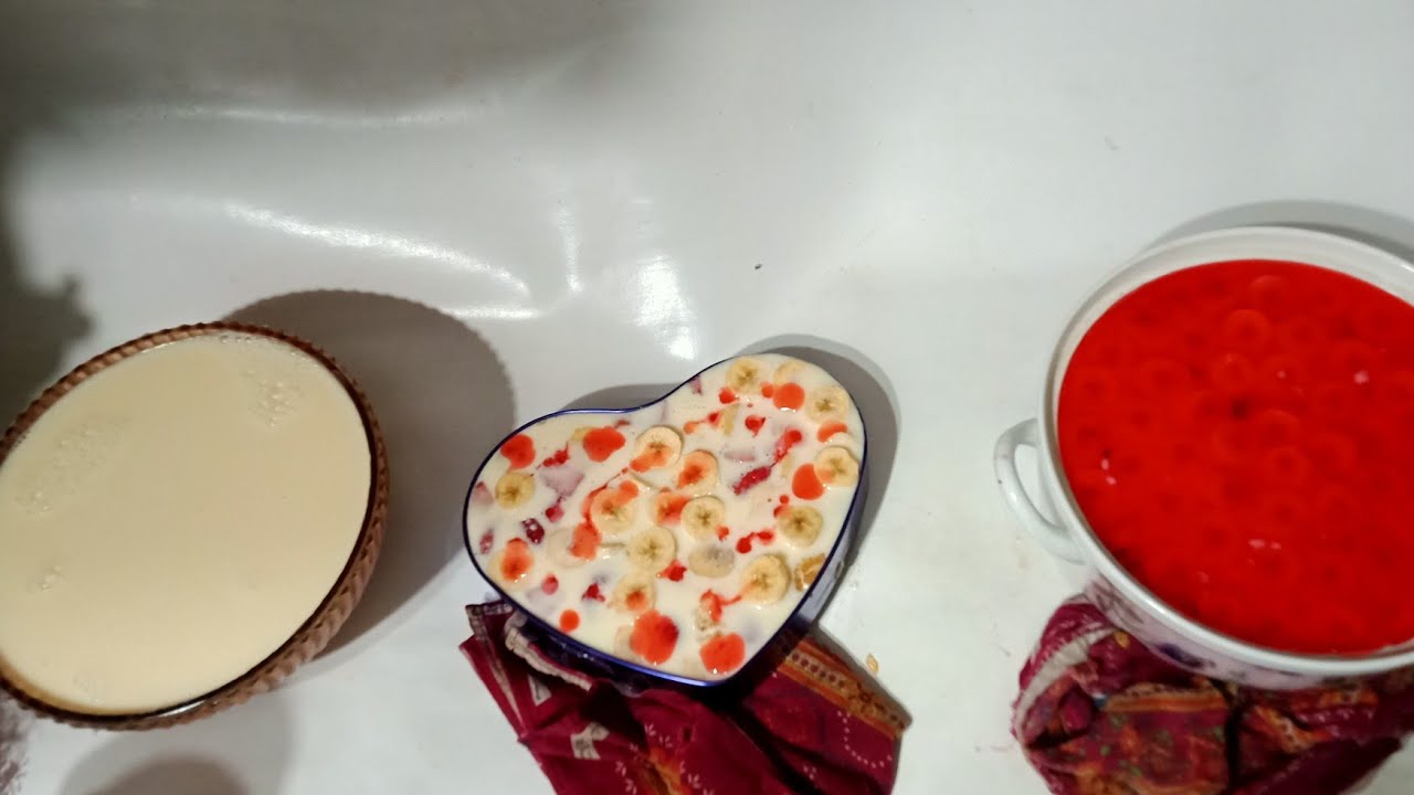 Special aftari gelatin cake