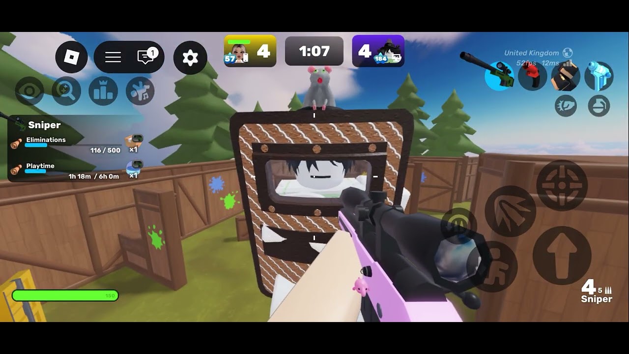 Me NEARLY winning in rivals with a level of 184