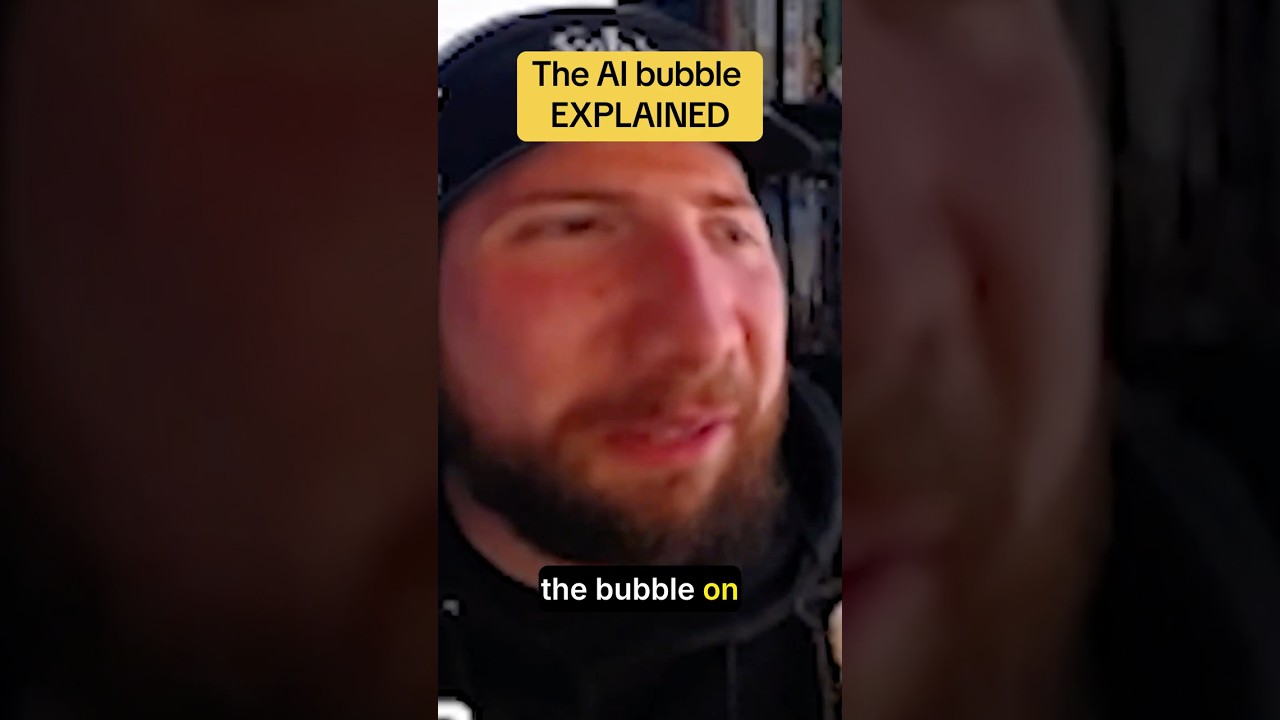 The AI bubble EXPLAINED #AI #aibubble #funnymoments