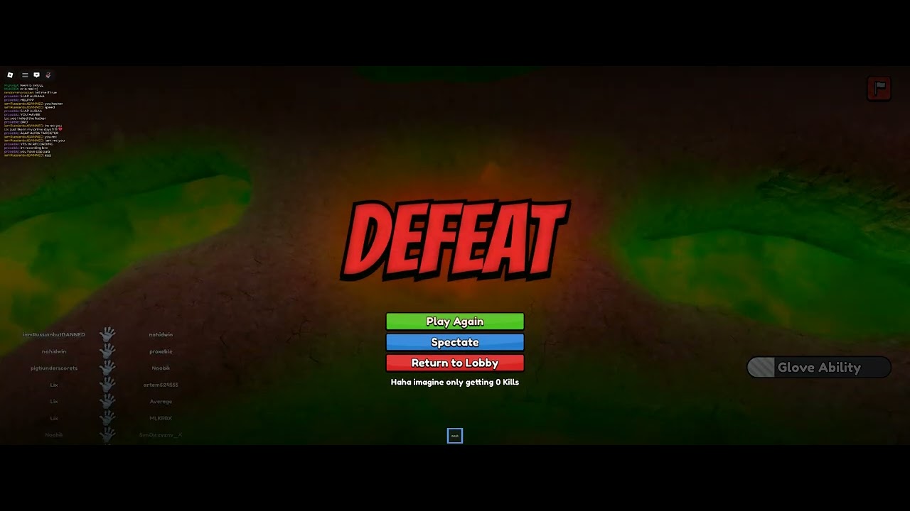 Hacker in slap royale he says i have slap aura but he has it