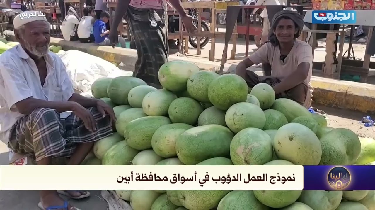 بائع الحبحب في أبين… حكاية كفاح يومي بطعم الأمل