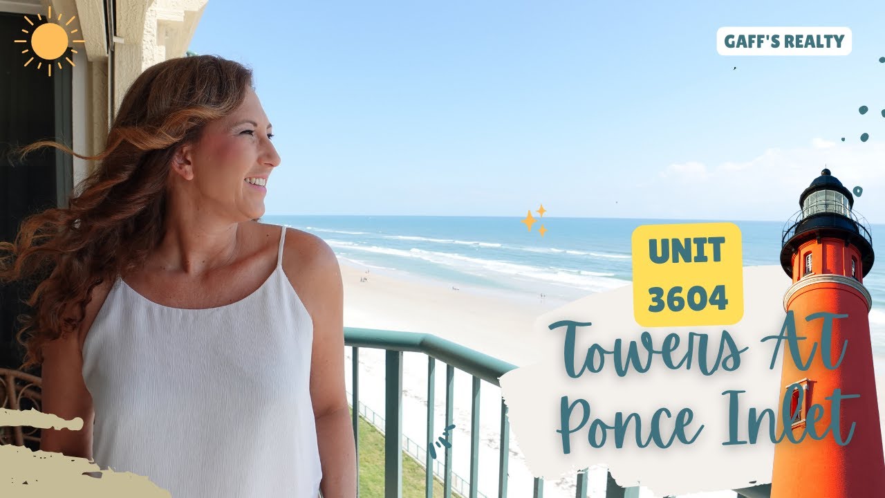🏝 Luxurious Beachfront Living 🏝 Towers at Ponce Inlet 🍹
