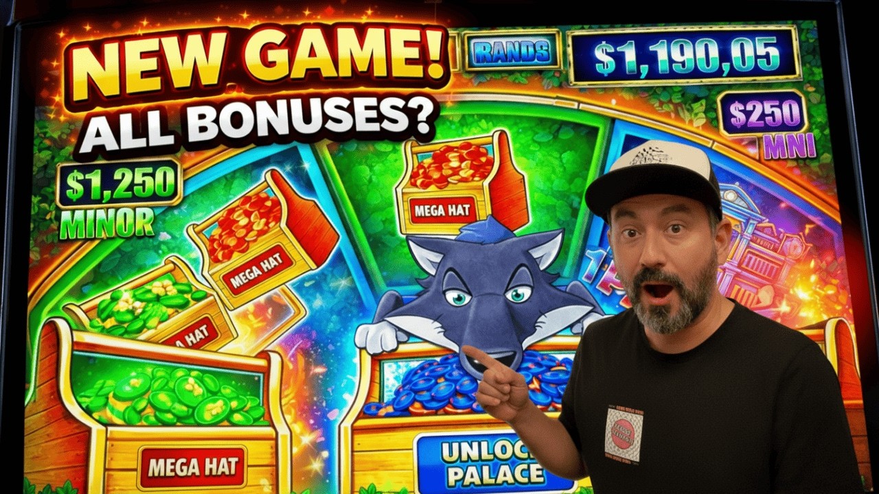 an We Trigger EVERY Bonus on the New Huff N' Lots of Puff? (Vegas Vlog)