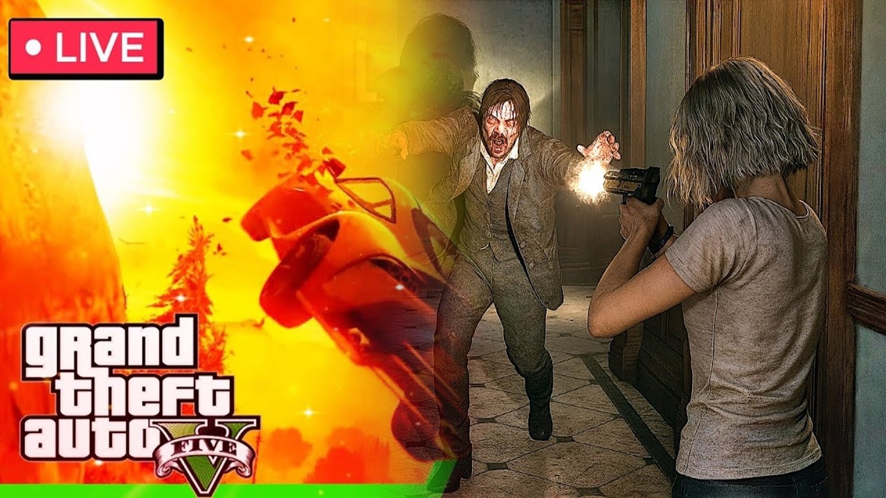 LIVE 🔴 GTAZIN 1 PLAYLIST + RE9: REQUIEM | Vire !Membro | !Alura !Kaspersky !Monster !Pix