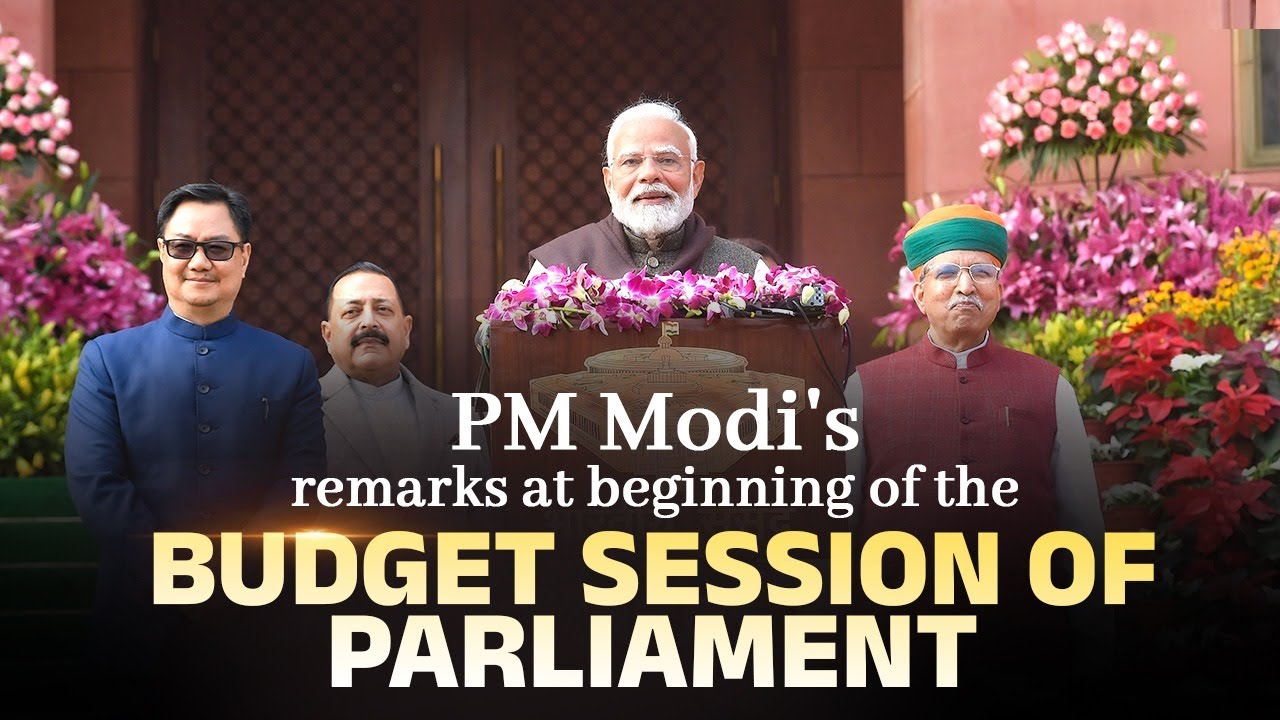 Parliament Budget Session Live: PM Modi's remarks at beginning of the Budget Session of Parliament
