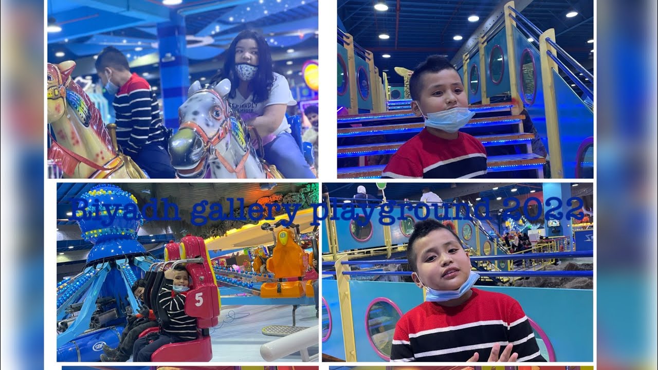 Riyadh gallery mall play ground.