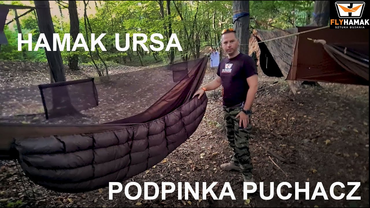 Hamak Ursa oraz Podpinka do hamaka Puchacz, czyli nowości od FLYHAMAK