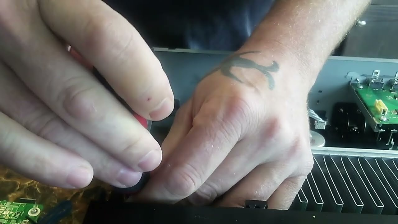 sony reciever protect mode solved