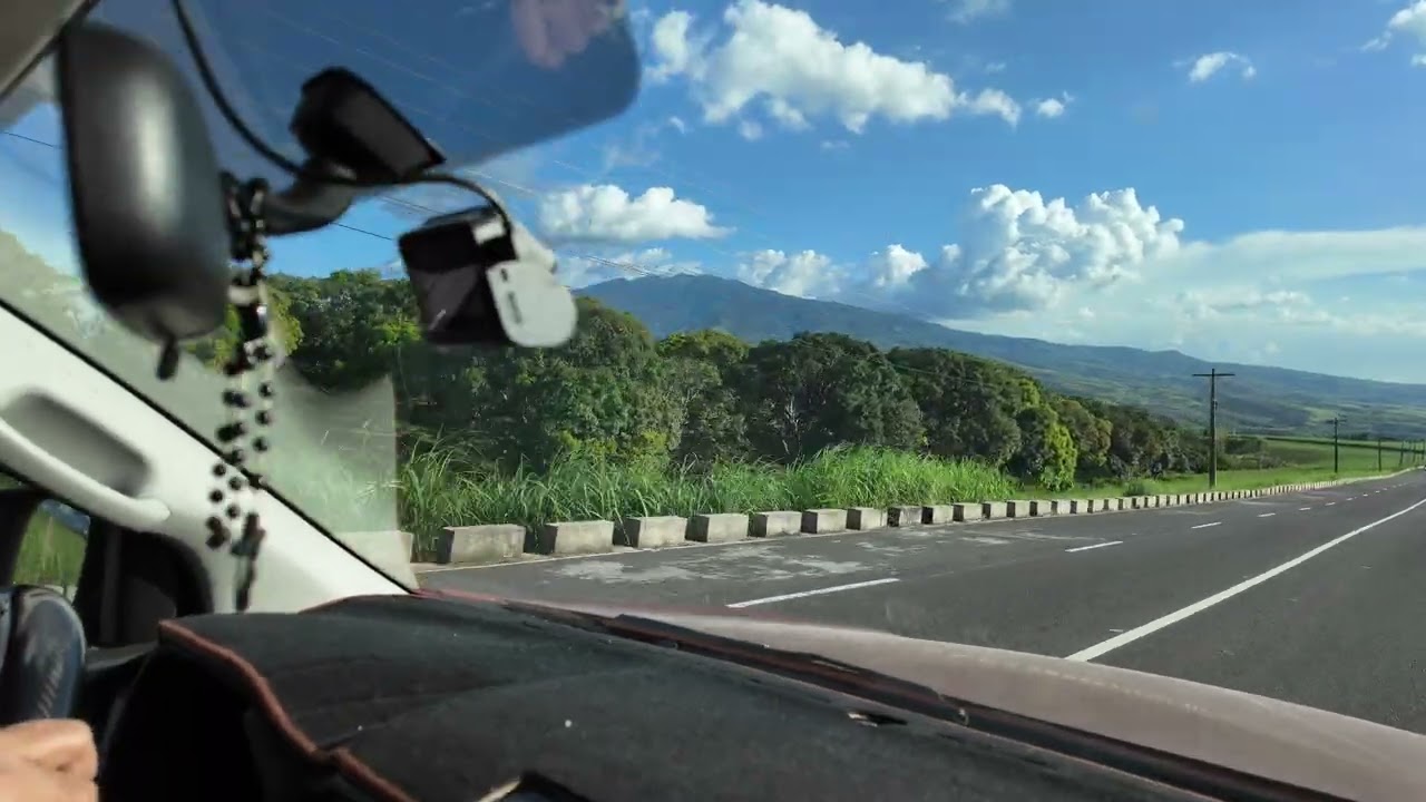 Stunning beautiful road going to Bacolod City Negros Island - 2025