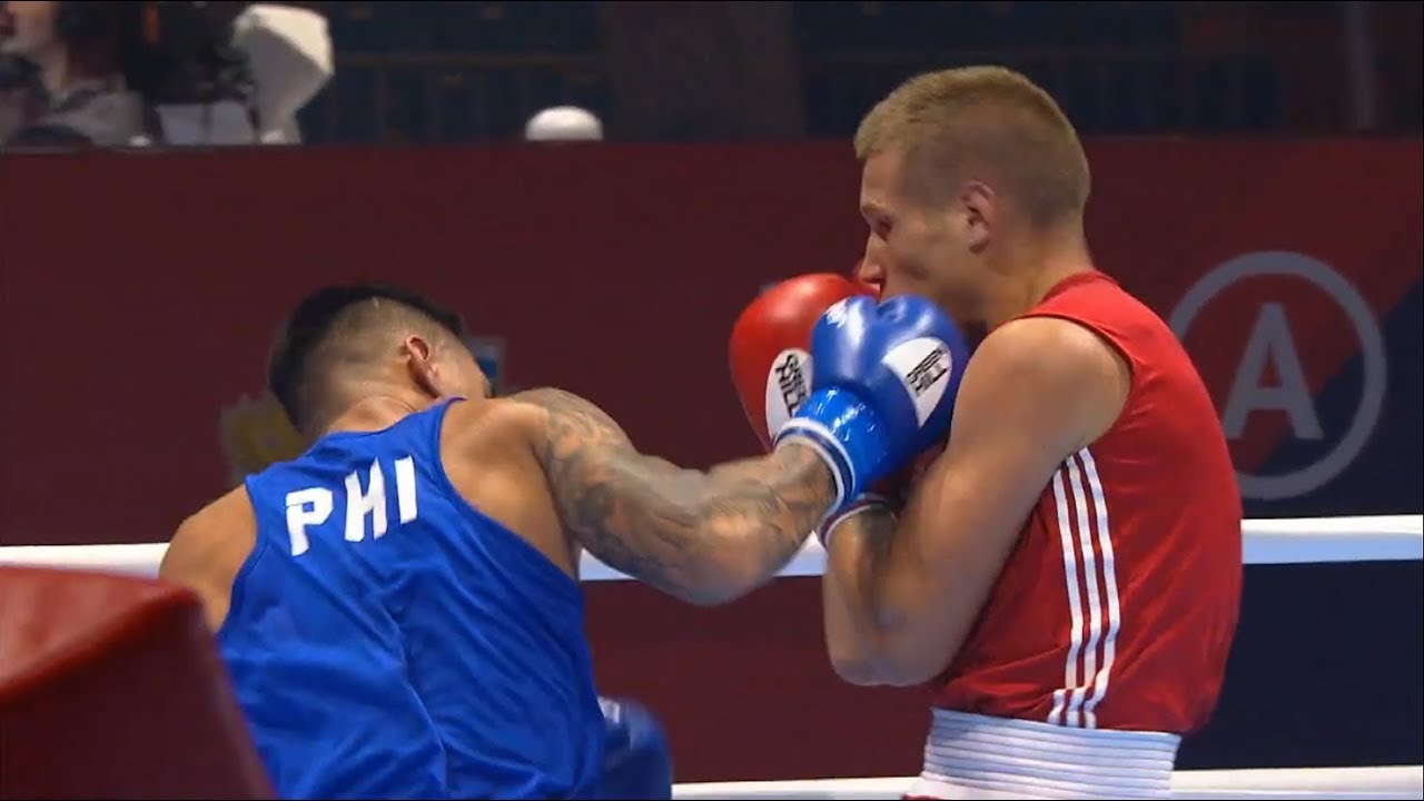 Preliminaries (81kg)  ZUJEVAS Paulius (LTU) vs MARVIN John Nobel (PHI) /AIBA World 2019