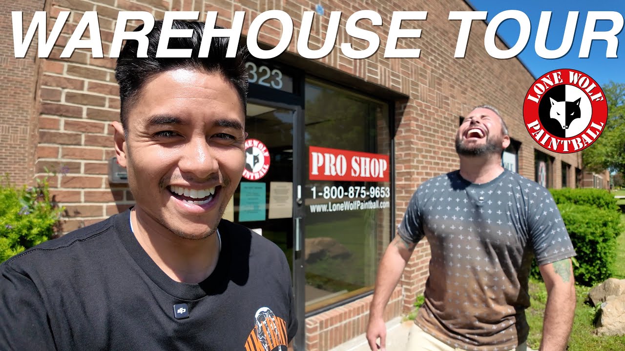lonewolf paintball warehouse tour yurrrr