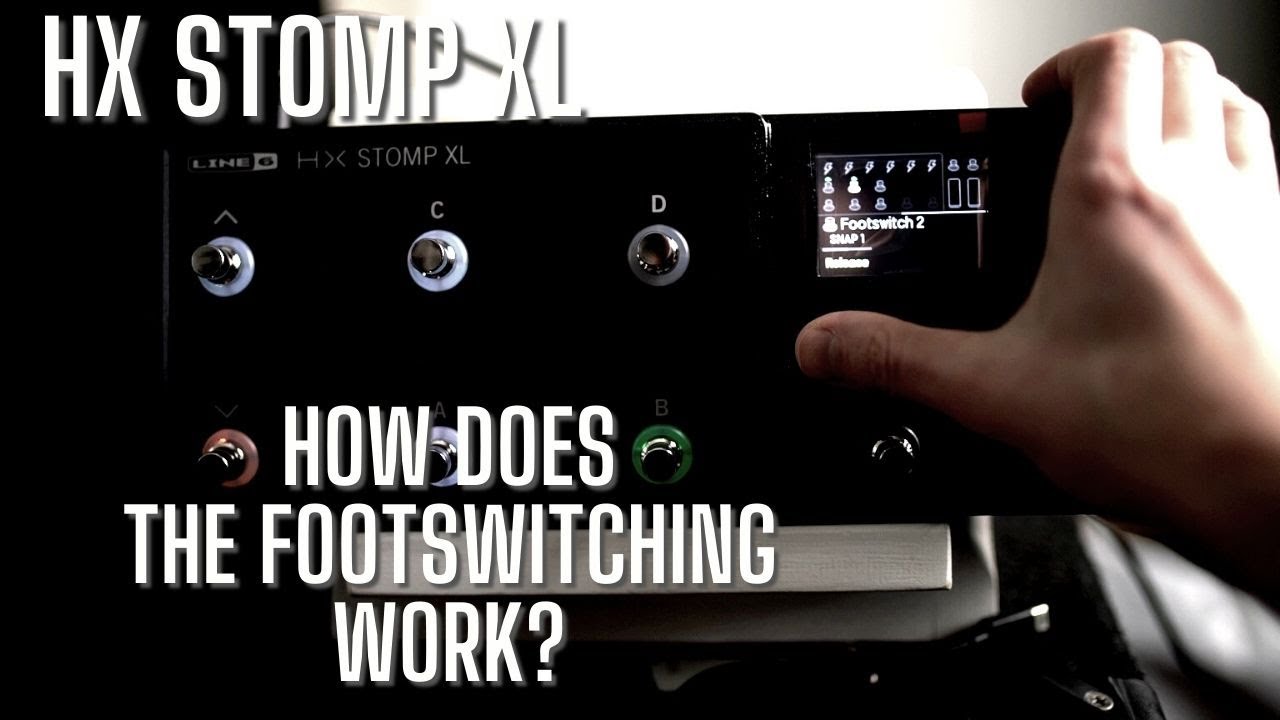 HX Stomp XL — супергибкие возможности ножного переключения