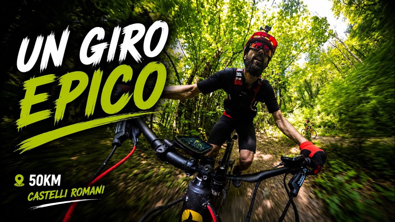 MTB - LikeEpic 50KM - Castelli Romani - Insta360